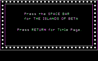 The Islands of Beta — sstitle (WOR)