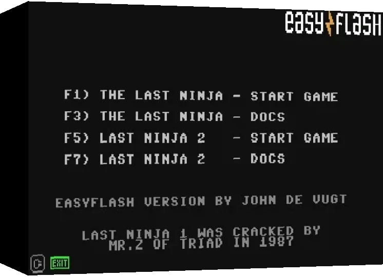 Last Ninja 1 + 2 — box-3D (WOR)