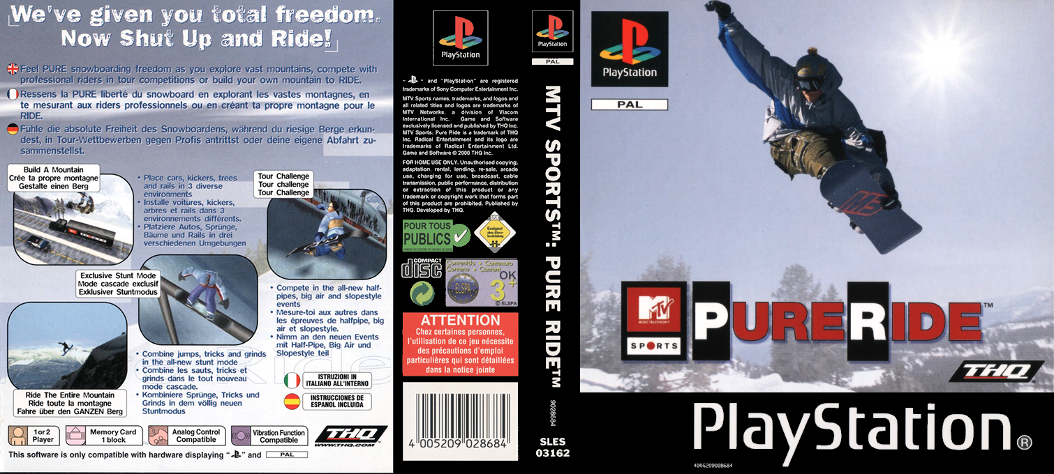 MTV Sports - Pure Ride — box-texture (EU)