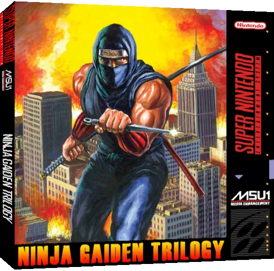 Ninja Gaiden Trilogy — box-3D (US)