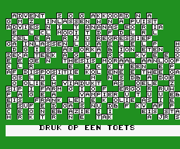 Kruiswoord Generator — ss (NL)