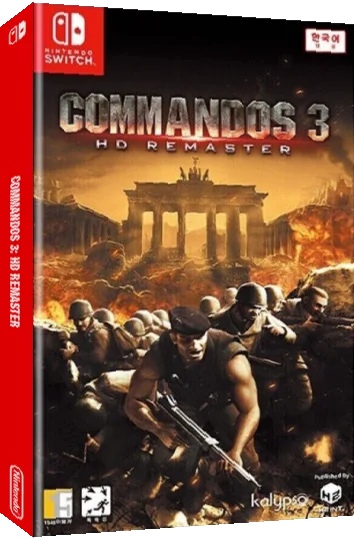 Commandos 3 - HD Remaster — box-3D (JP)