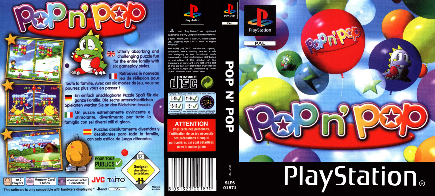 Pop N' Pop — box-texture (EU)
