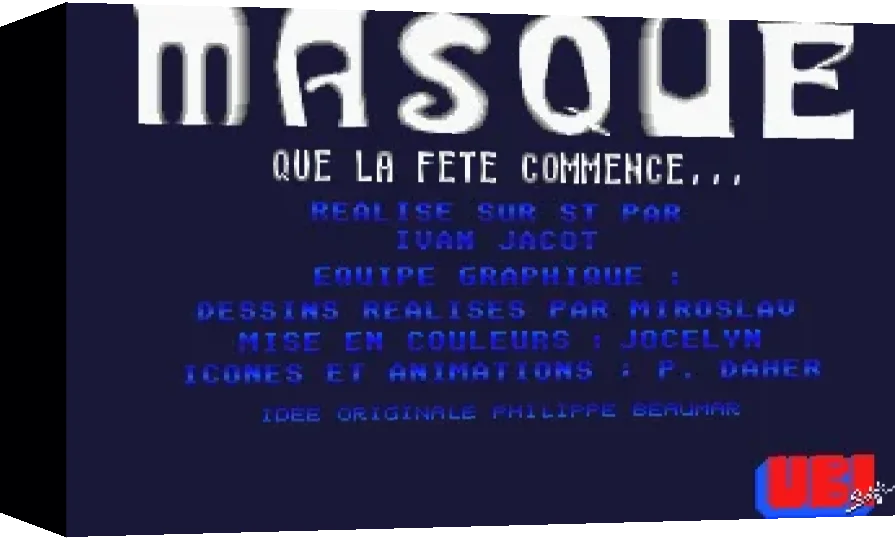 Masque - Que La Fete Commence — box-3D (WOR)