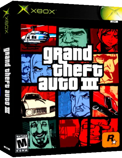 Grand Theft Auto III — box-3D (US)