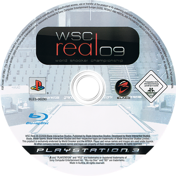 WSC Real 09 - World Snooker Championship — support-texture (EU)