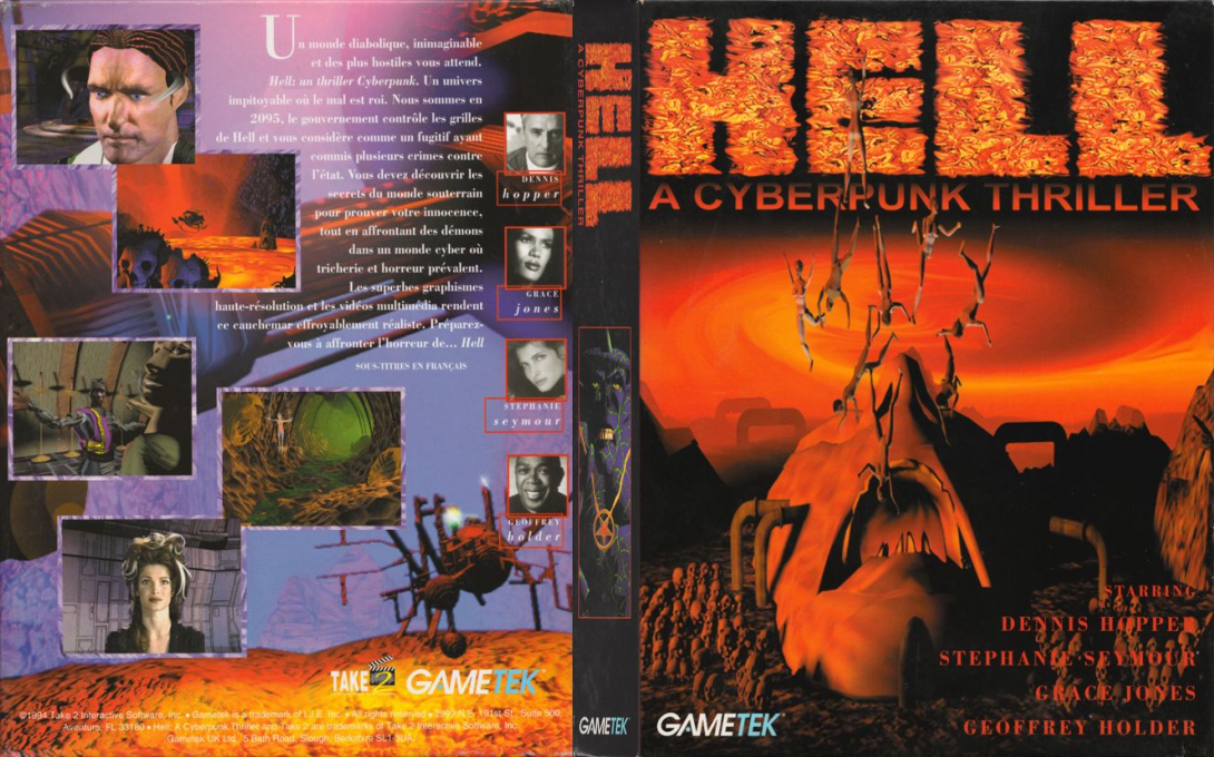 Hell - A Cyberpunk Thriller — box-texture (FR)