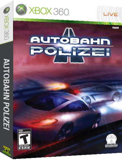 Autobahn Polizei — box-3D (US)