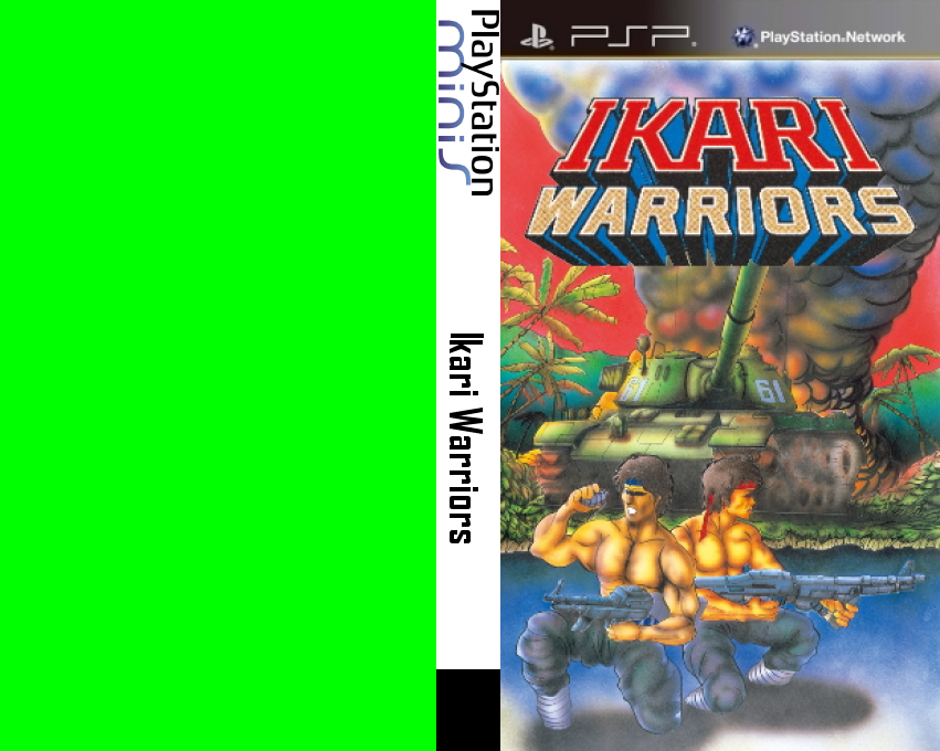 Ikari Warriors — box-texture (EU)