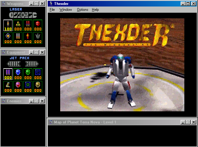 Thexder — sstitle (WOR)