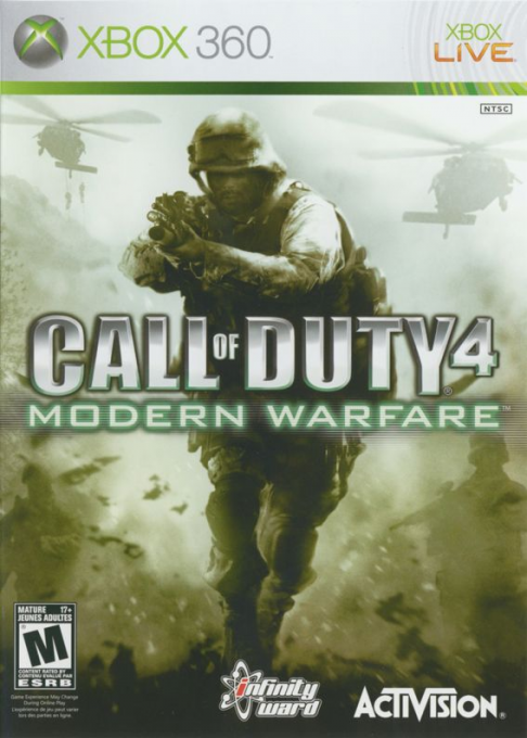 Call of Duty 4 - Modern Warfare — box-2D (CA)