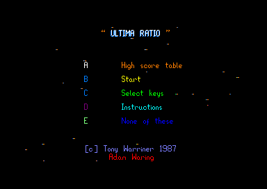 Ultima Ratio — sstitle (EU)