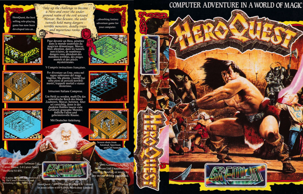 HeroQuest — box-texture (EU)