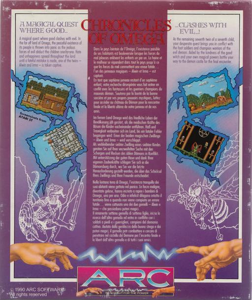 Chronicles of Omega, The — box-2D-back (WOR)