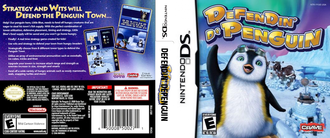 Defendin' DePenguin — box-texture (US)
