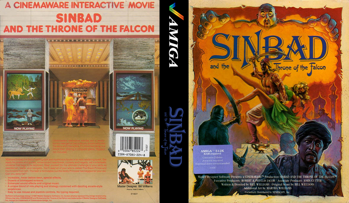 Sinbad and the Throne of the Falcon — box-texture (US)