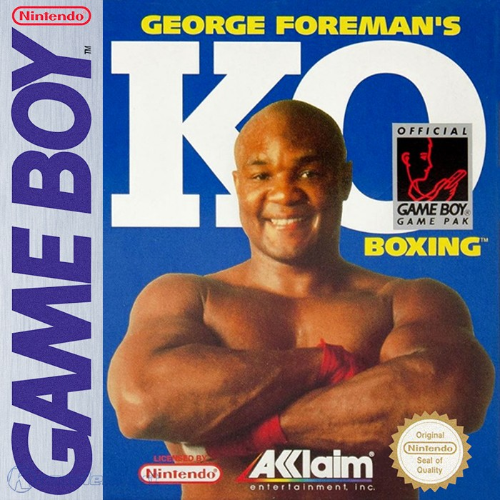 George Foreman's KO Boxing — box-2D (EU)