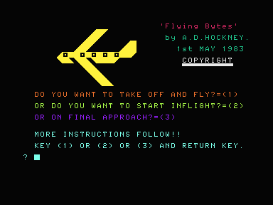 Flying Bytes — sstitle (WOR)