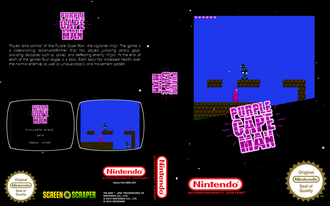 Purple Cape Man - Vigilante Ninja — box-texture (SS)