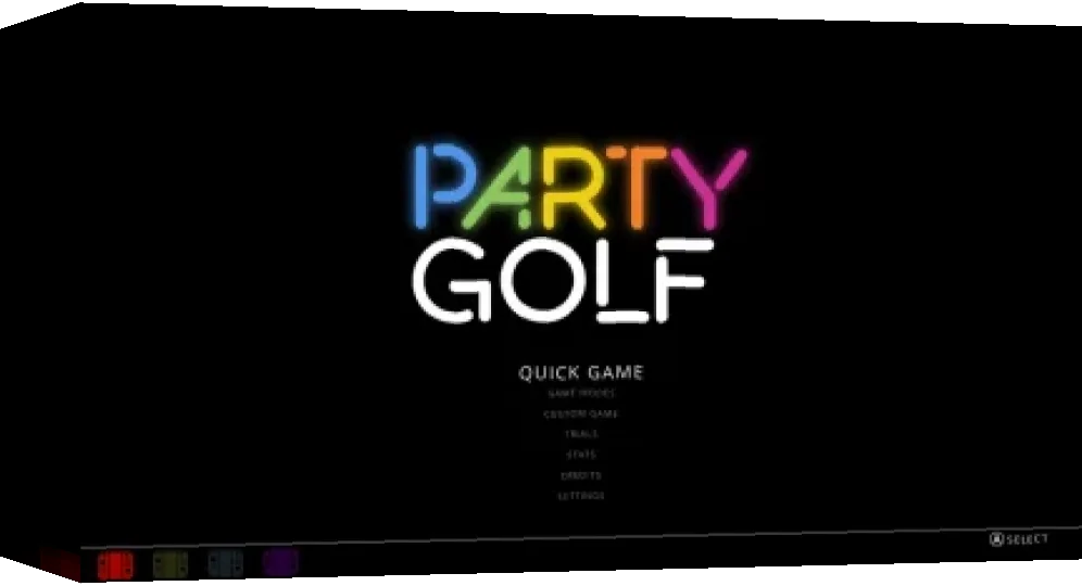 Party Golf — box-3D (WOR)