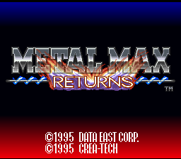 Metal Max Returns — sstitle (WOR)