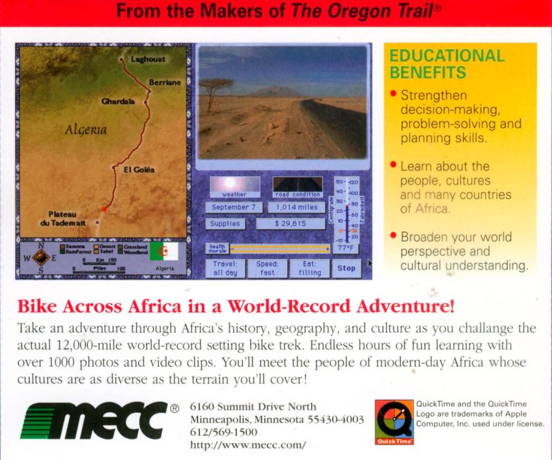 Africa Trail — box-2D-back (US)