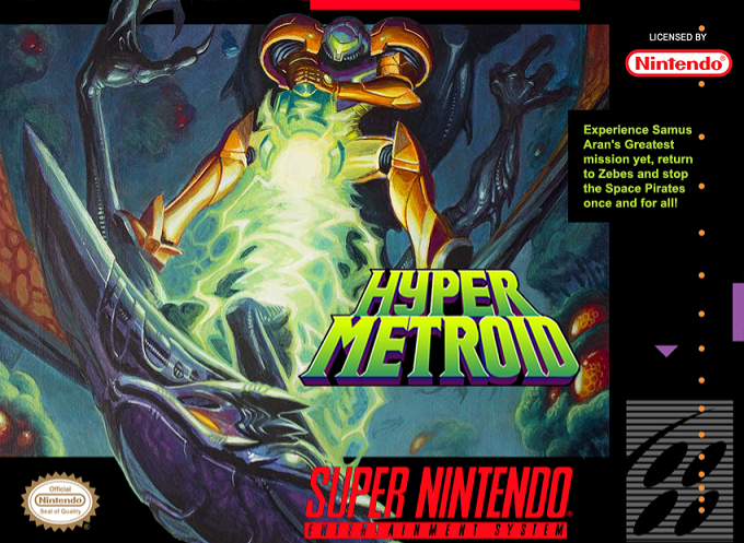 Super Metroid - Hacks box art