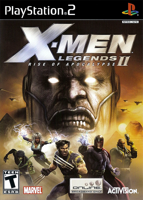 X-Men Legends II - Rise of Apocalypse box art