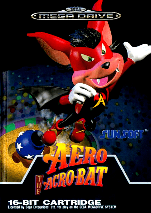 Aero The Acro-bat — box-2D (EU)
