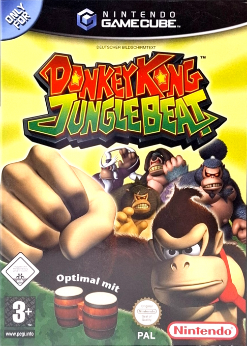 Donkey Kong Jungle Beat — box-2D (DE)