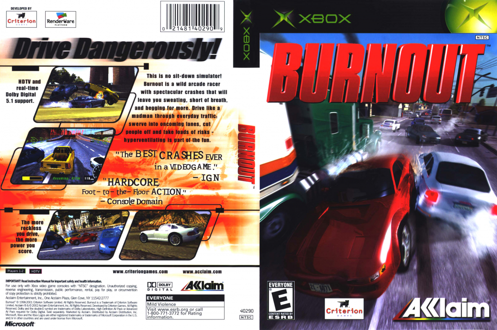 Burnout — box-texture (US)