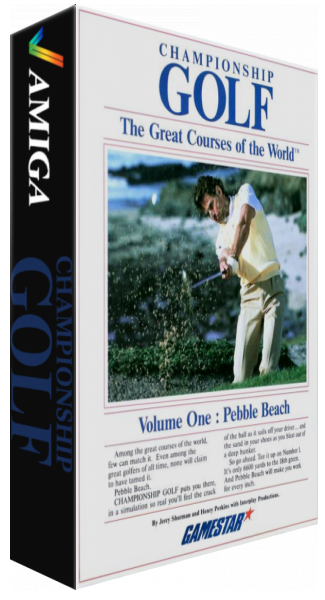 Championship Golf - The Great Courses of the World - Volume I - Pebble Beach — box-3D (WOR)