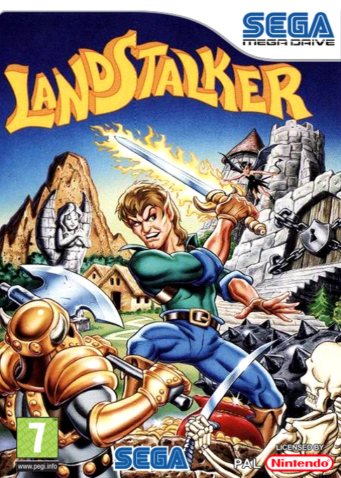 Landstalker — box-2D (EU)