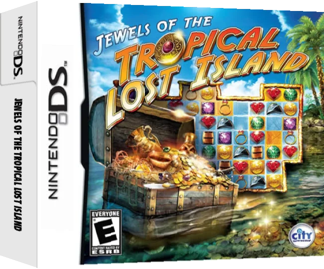 Jewels of the Tropical Lost Island — box-3D (US)