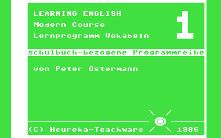 Learning English : Modern Course I — sstitle (DE)