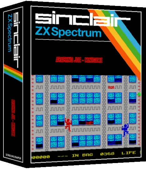 Arachno Joe - Minigame — box-3D (SS)