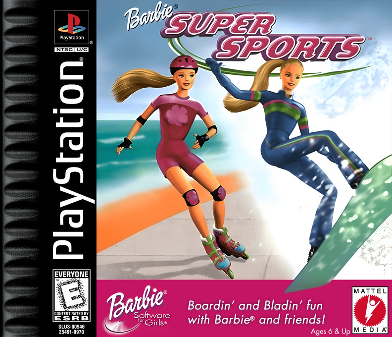 Barbie - Super Sport box art
