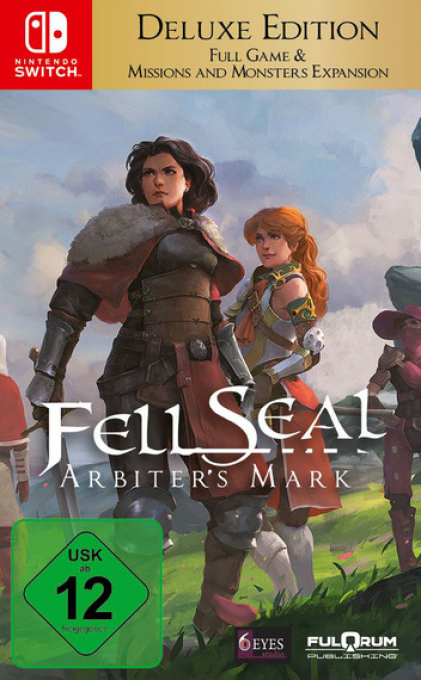Fell Seal - Arbiter's Mark - Deluxe Edition — box-2D (DE)