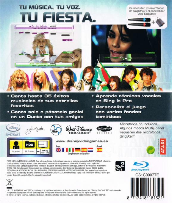 Disney Sing It — box-2D-back (SP)