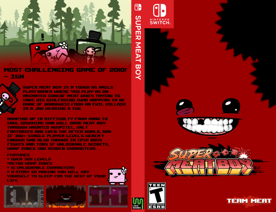Super Meat Boy — box-texture (US)