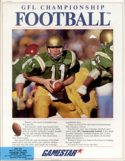Gfl Championship Football box art