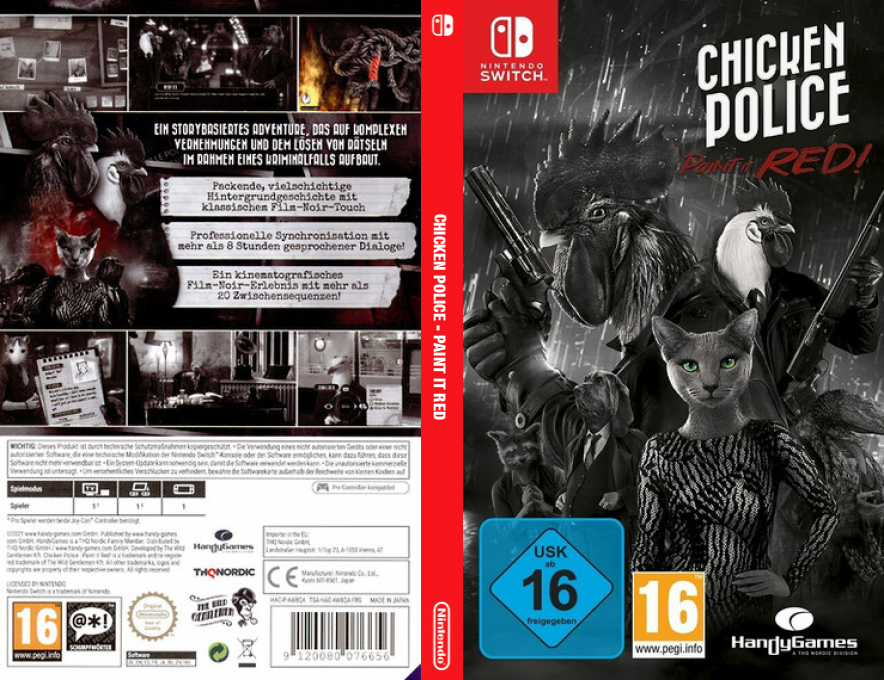 Chicken Police - Paint It Red — box-texture (DE)