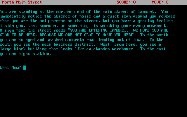 Tamoret : The Adventure to the Fourth Dimension — ss (WOR)