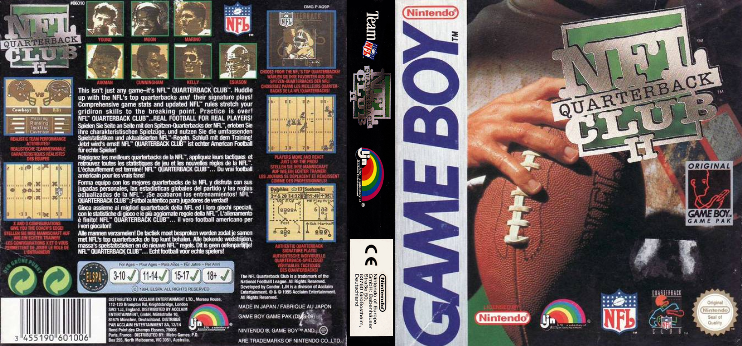 Nfl Quarterback Club 2 — box-texture (EU)