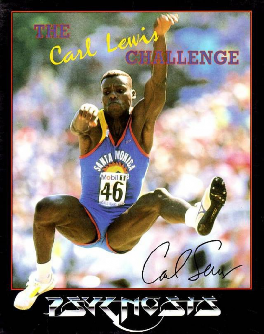 Carl Lewis Challenge, The box art