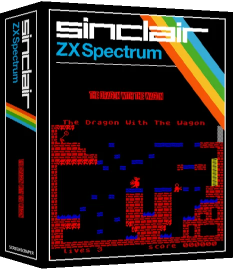 The Dragon with the Wagon — box-3D (SS)