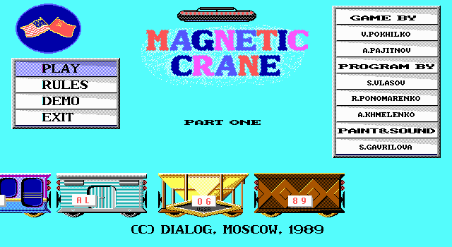 Magnetic Crane box art