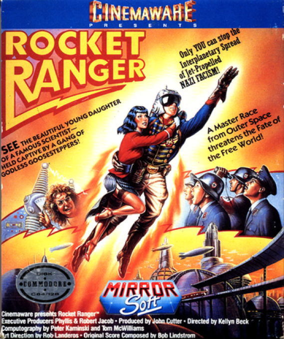 Rocket Ranger — box-2D (EU)