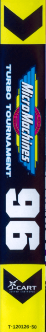 Micro Machines - Turbo Tournament '96 — box-2D-side (DE)
