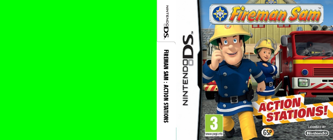 Fireman Sam - Action Stations — box-texture (EU)